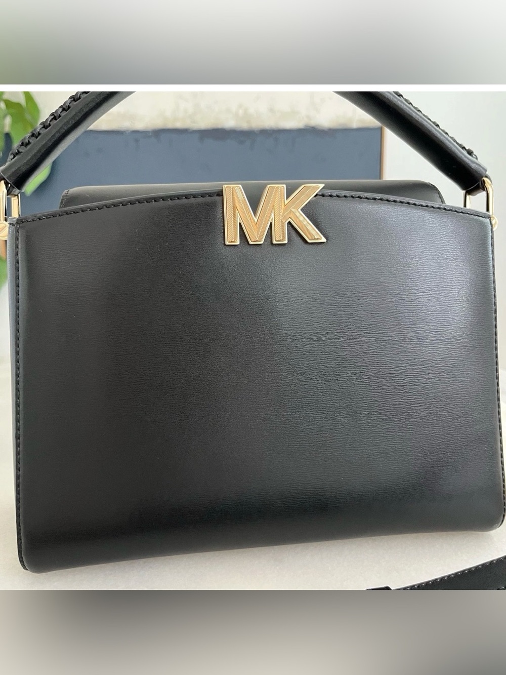 MICHAEL KORS Karlie Medium Satchel Bag New (with defects) Leather MFRP $498